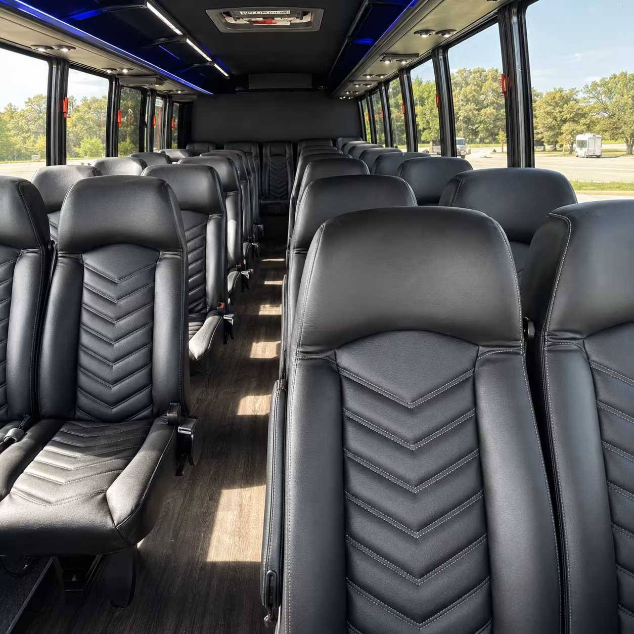 rehearsal dinner transportation and full wedding weekend bus rentals