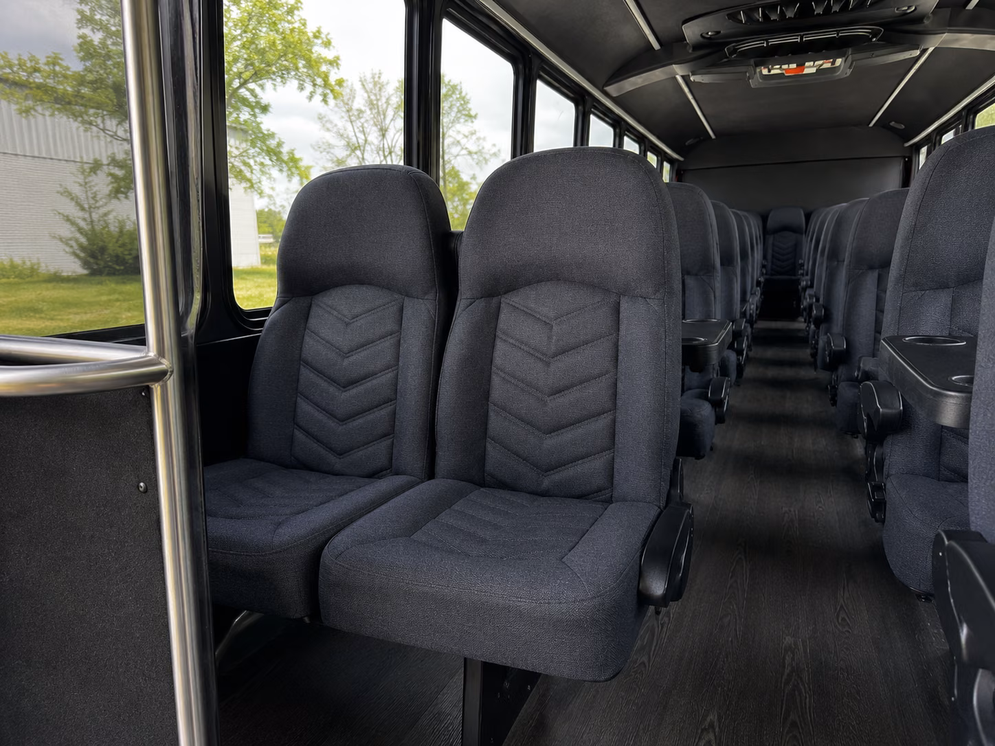 south jordan 15 passenger minibus inside