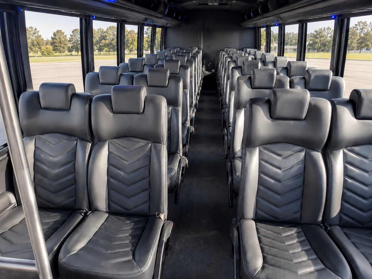 south jordan 20 passenger minibus inside
