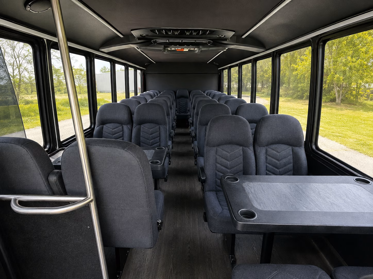 south jordan 20 passenger minibus interior