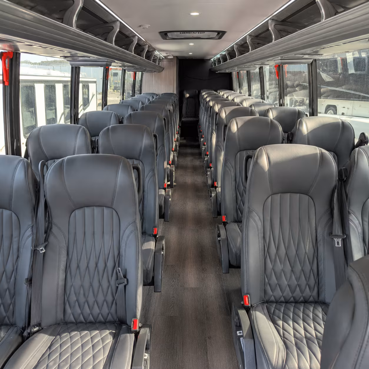 south jordan 25 passenger minibus interior