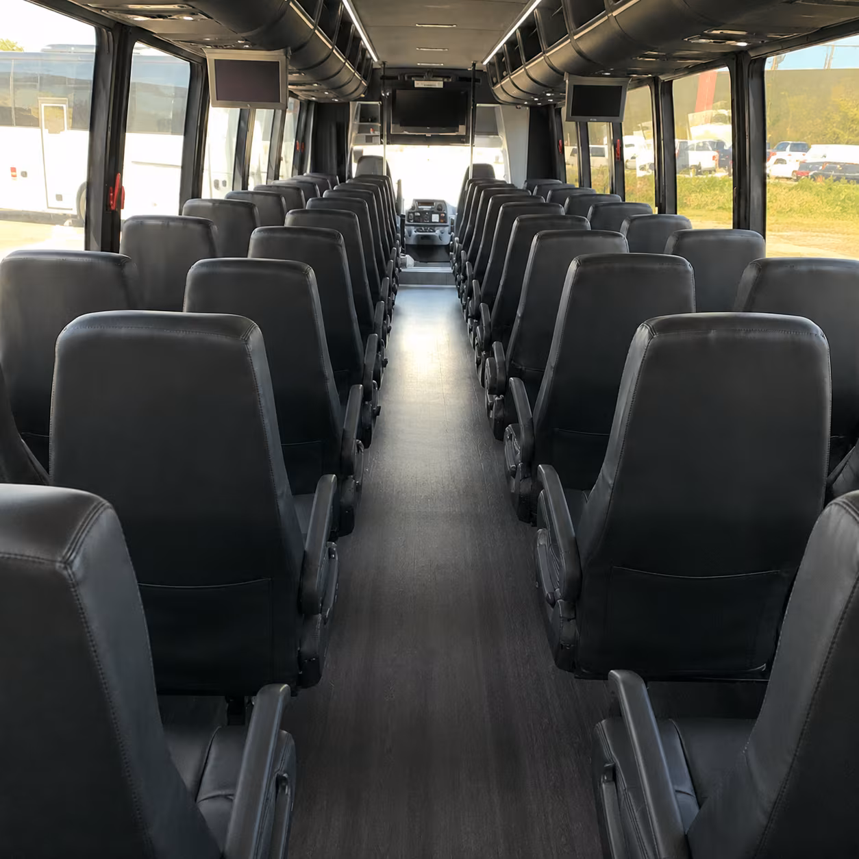 south jordan 28 passenger minibus inside