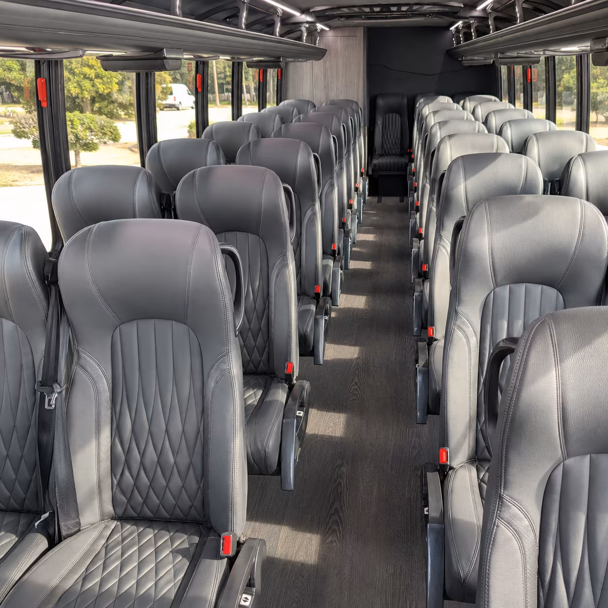 south jordan 30 passenger minibus interior