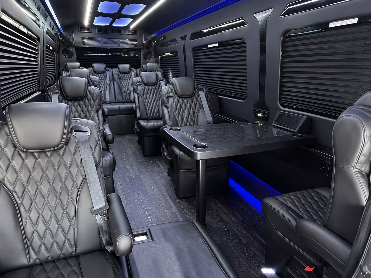 south jordan concert transportation onboard seating