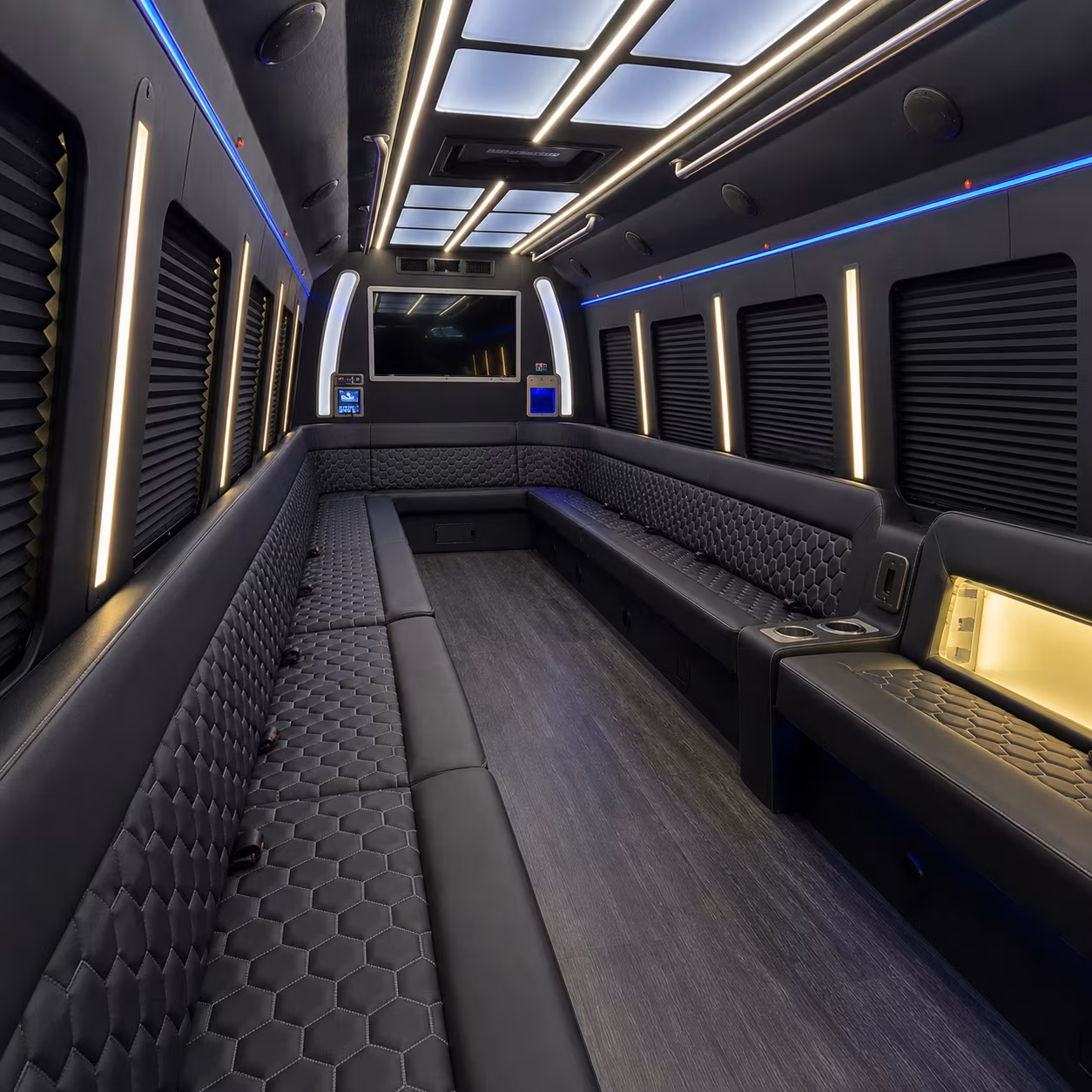 south jordan party bus inside