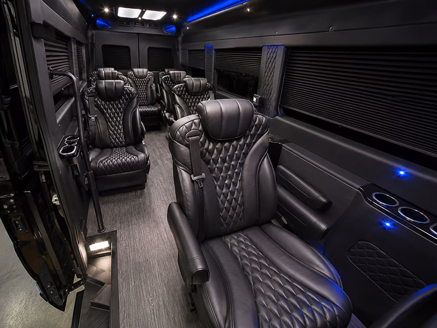 south jordan sprinter van with driver inside